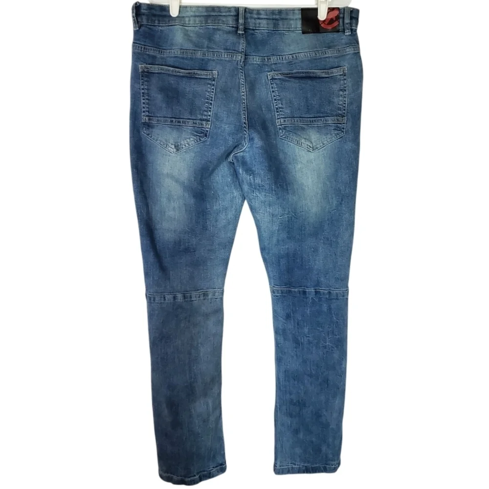 7468 * Ecko Unltd. Skinny Jeans Medium Wash Denim Size 36x30